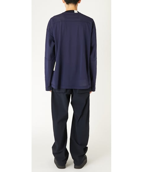 【N.HOOLYWOOD】PANELLED LONG SLEEVE T-SHIRT GRAY