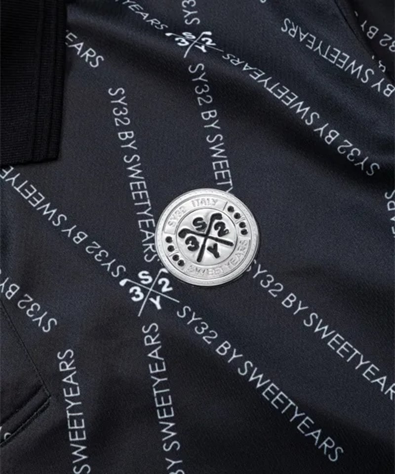 SY32 by SWEET YEARS GOLF】QD GRAPHIC POLO | MIC