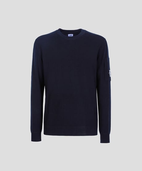 【C.P.COMPANY】  Merino Wool Crew Neck Knit