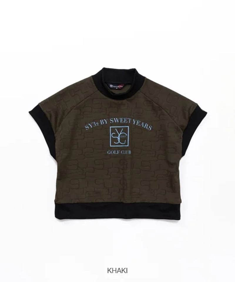 SY32 by SWEET YEARS GOLF】SYG JQ INTERLOCK S/S
