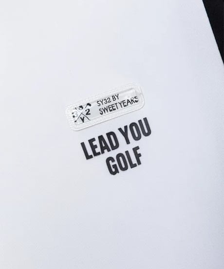 【SY32 by SWEET YEARS GOLF】CARDBOARD PANEL PULL OVER
