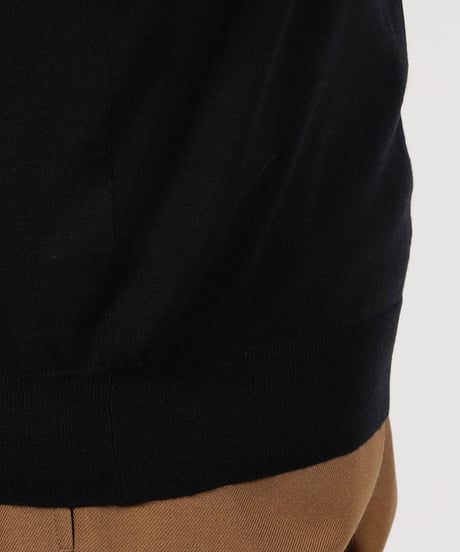 【TOMORROWLAND MEN】スーパーファインメリノウール Vネックカーディガン S WOOL
