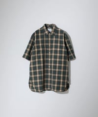 【:colon】CSH-15 / Wpocket S/S Shirt - ELS Cotton Check -