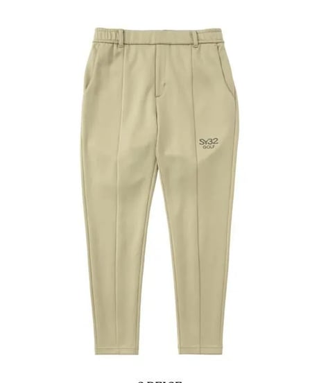 【SY32 by SWEET YEARS GOLF】DOUBLE KNIT LONG PANTS