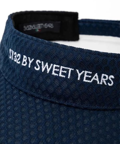 【SY32 by SWEET YEARS GOLF】MESH EMB SUN VISOR
