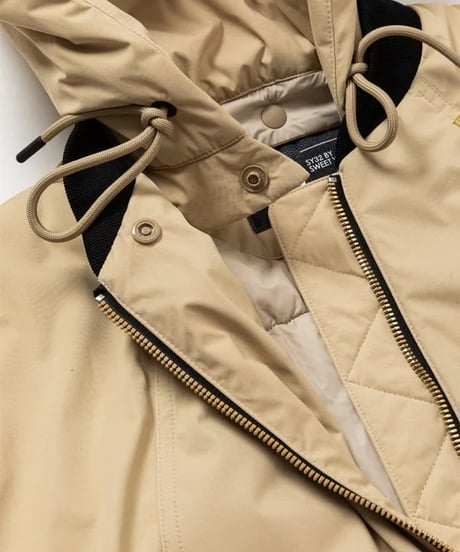 【SY32 by SWEET YEARS GOLF】KNIT LAMINATION PADED JK