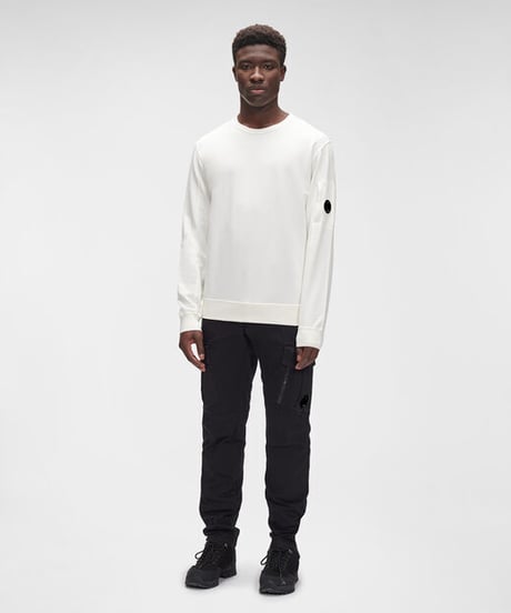 【C.P.COMPANY】Light Fleece Crew Neck Sweatshirt