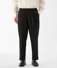 【:colon】CPT-20 / Finxcotton Cordlane / Black / 2アウトプリーツ イージースラックス