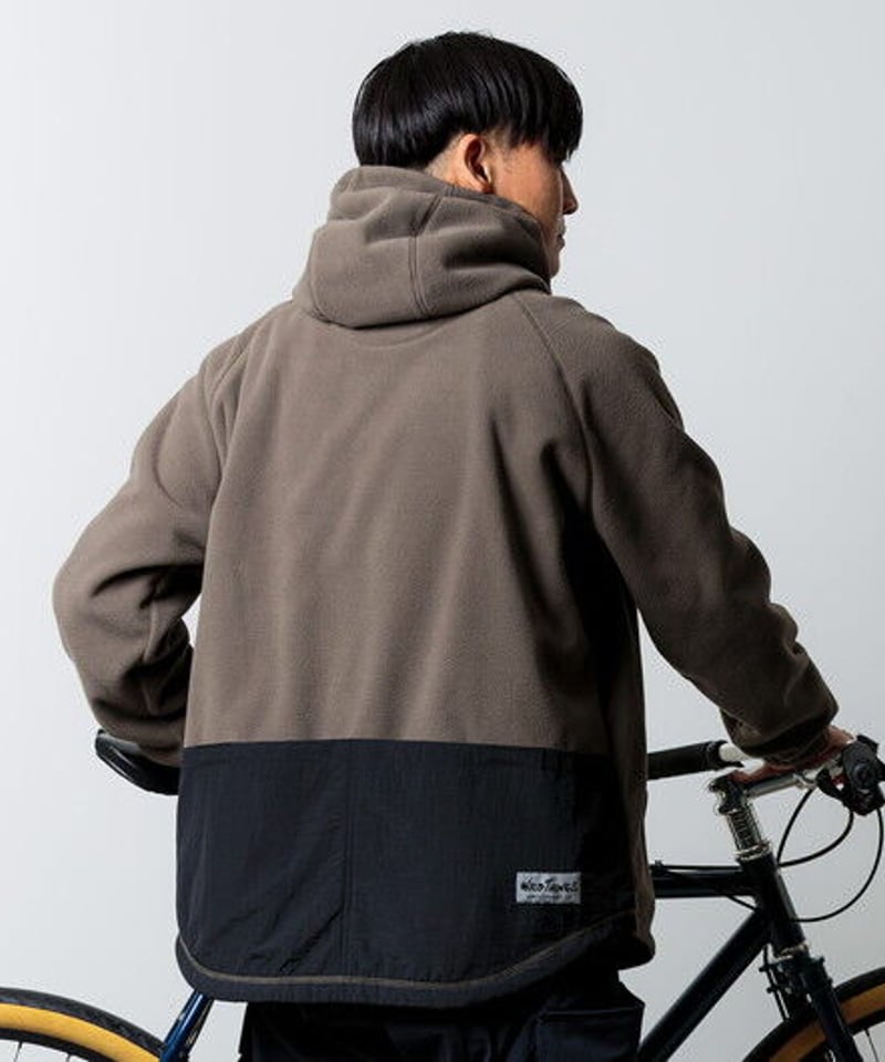 narifuri × WILD THINGS】 POLARTEC ハーフジップパーカー |