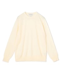 【TOMORROWLAND TRICOT】 スーパーファインメリノウール クルーネックプルオーバー