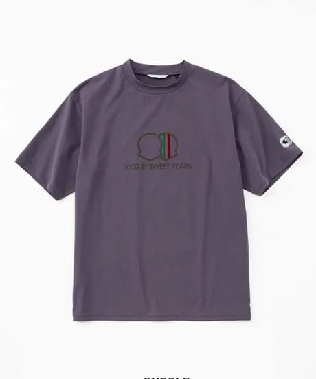 【SY32 by SWEET YEARS GOLF】EMBLEM MOCK T
