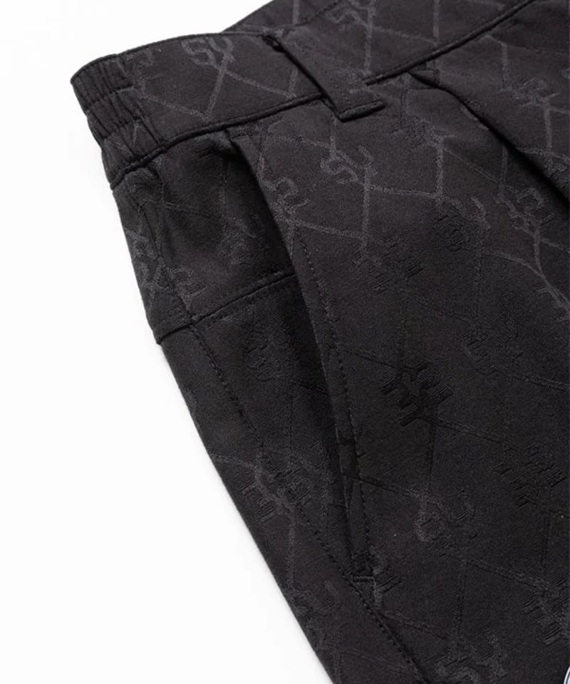SY32黒サイズ XL JACQUARD STRETCH WOVEN JK