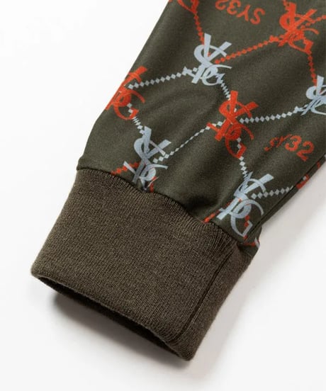 【SY32 by SWEET YEARS GOLF】SYG MONOGRAM MOCK