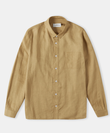 【About Companions】SIMON shirt golden linen