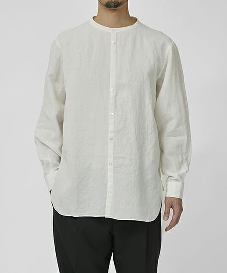 【:colon】Henlyneck Shirt - Highcount Linen