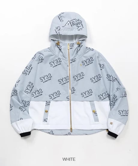 【SY32 by SWEET YEARS GOLF】STRETCH GRAPHIC COMBI JACKET