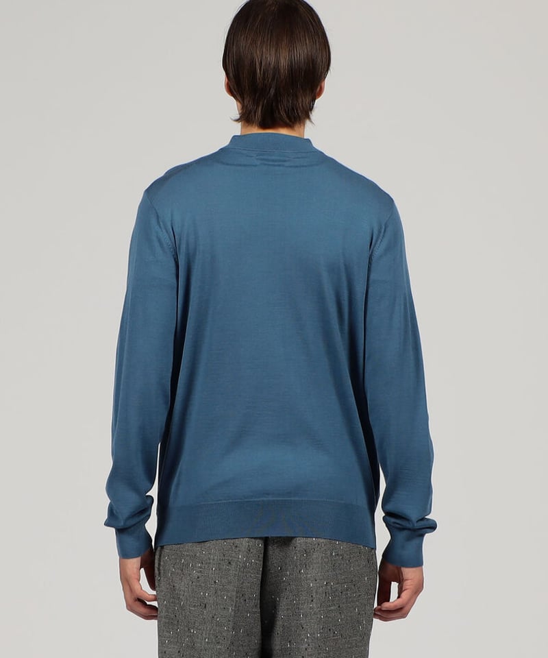 TOMORROWLAND TRICOT】 スーパーファインメリノウール モックネック