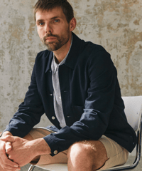 【About Companions】ASIR jacket eco canvas navy 230g