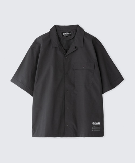 【WILD THINGS】OPEN COLLAR POCKET SHIRTS