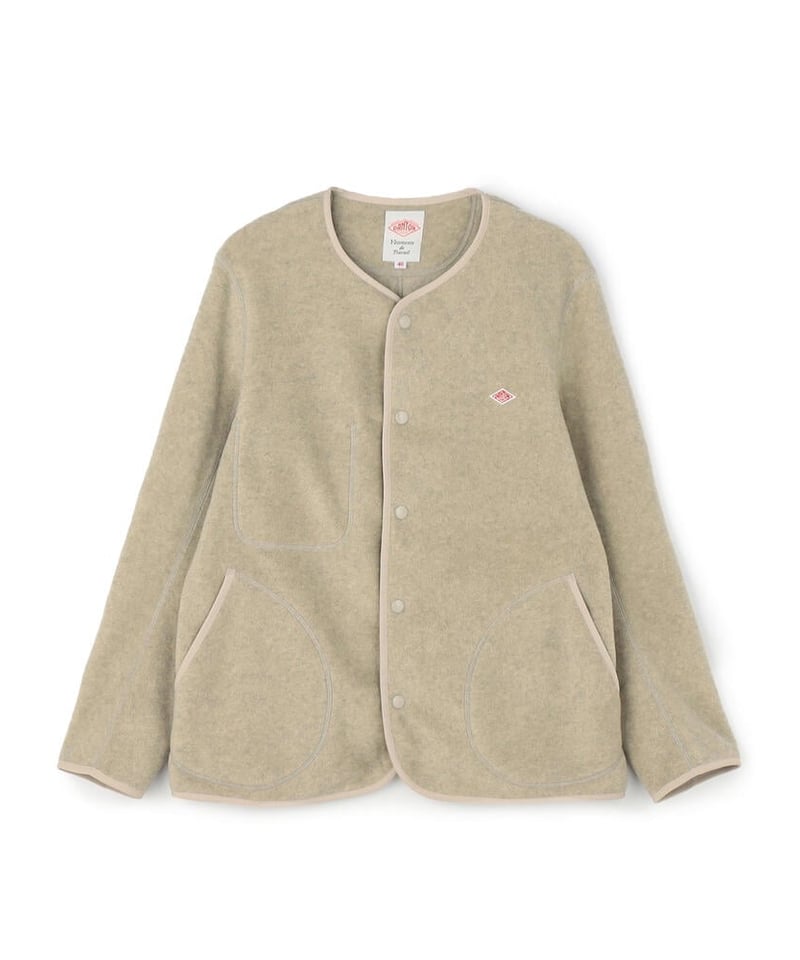 sami さん専用DANTON / FLEECE COLLARLESS DANTON】FLEECE COLLARLESS JACKET | MICHELLE STORES