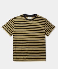 【About Companions】ALOIS t-shirt eco striped gold