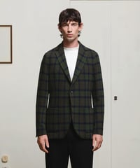 【CIRCOLO1901】OVER CHECK BASIC BLAZER