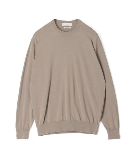 【TOMORROWLAND TRICOT 】ギザコットン クルーネックプルオーバー