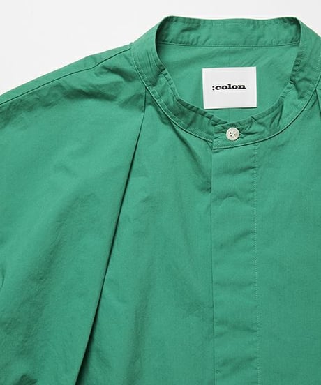 【:colon】1in-Pleats Longshirt - 120/2 Typewriter
