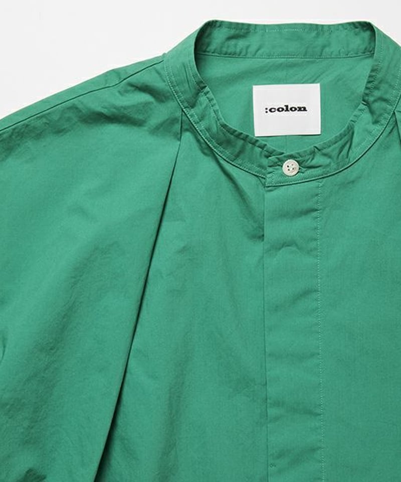 colon】1in-Pleats Longshirt - 120/2 Typewriter...