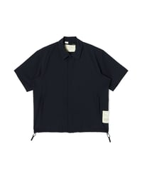 【N.HOOLYWOOD】DRAWSTRING SHIRT BLACK