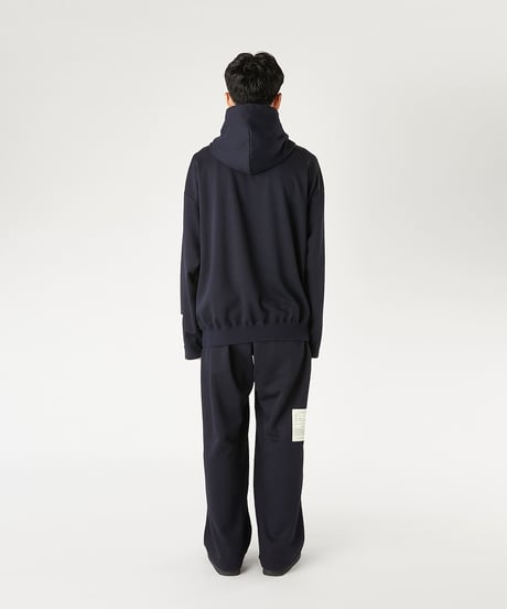 【N.HOOLYWOOD】DRAWSTRING HOODED SWEATSHIRT BLACK