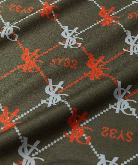 【SY32 by SWEET YEARS GOLF】SYG MONOGRAM MOCK
