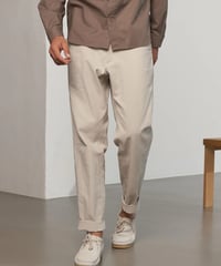 【About Companions】Light 5-pocket summer trousers Olf in sand