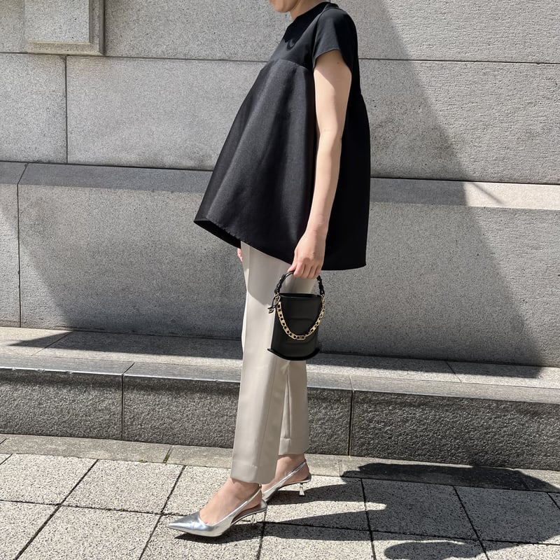 heve パプリカニットPO ブラック Ladybug Tops black | HEVE