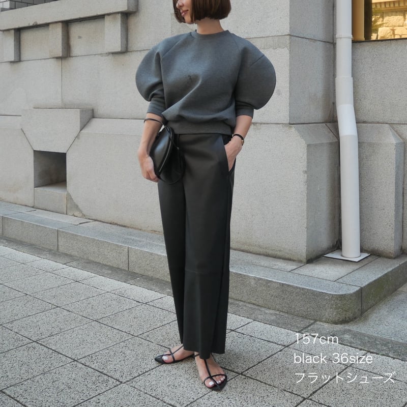 Heve Scalpt Press PT black 38サイズ Funcouture Leather PT