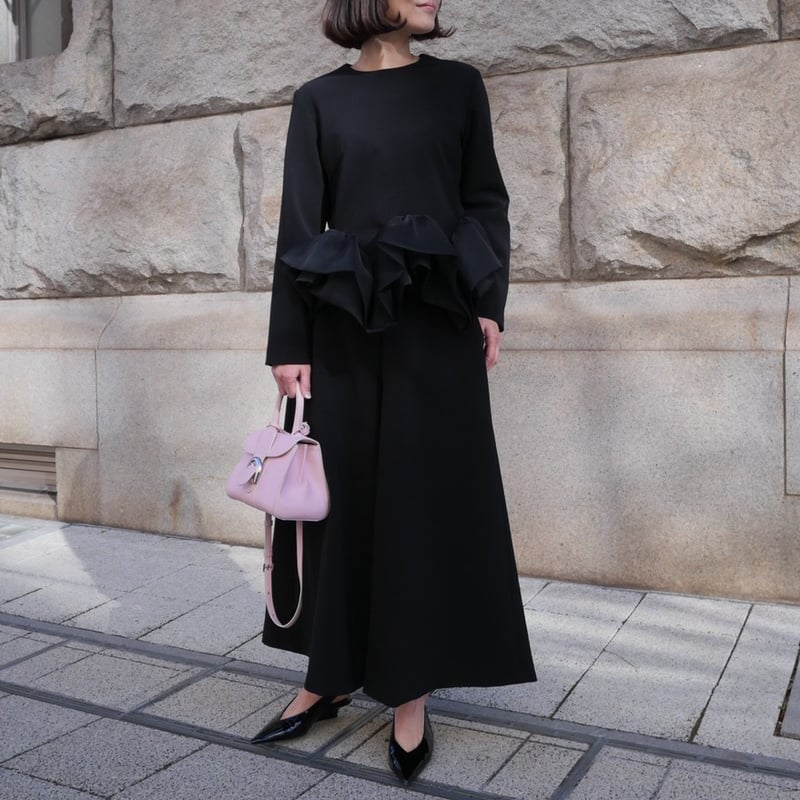 Prima Peplum BL black | HEVE