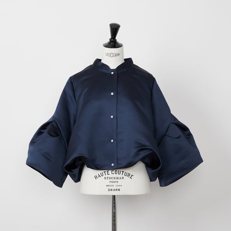 【Aya】Heve クラウドブルゾン ネイビー VOAAOV - BISHU OLD SURGE Reversible Blouson | NAVY | リバーシブル