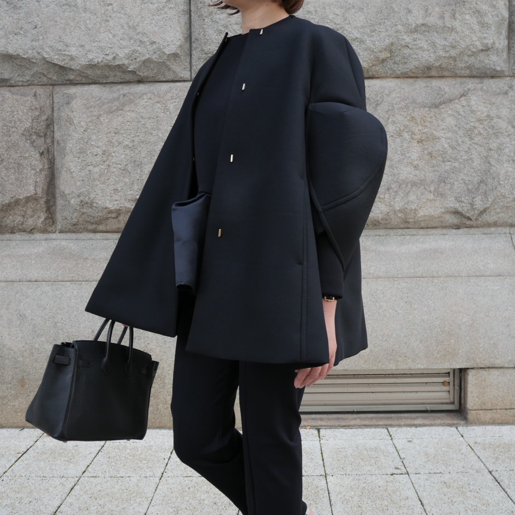 Heve tulip bonding blouse チューリップ TULIP BLOUSE（GRAY） | romile