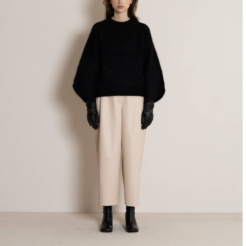 Heve ヘイヴ Funcouture Leather PT Rose36 Funcouture Leather PT black | HEVE