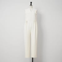 Heart neck all-in-one ecru