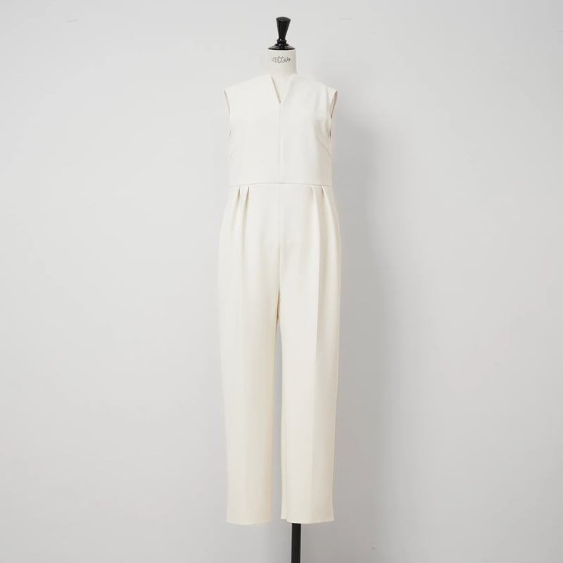 Heart neck all-in-one ecru | HEVE