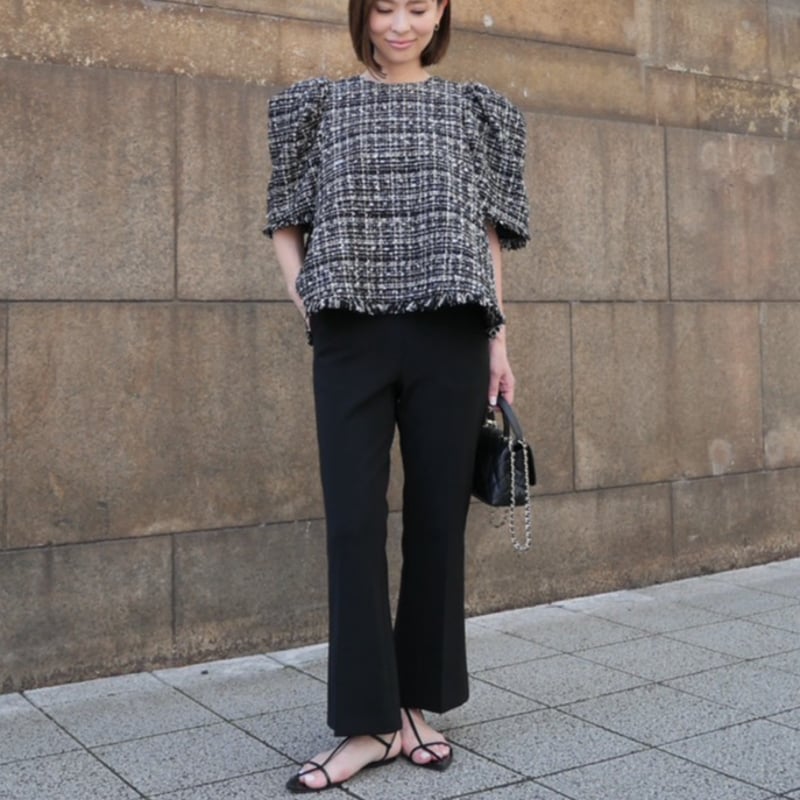 Heve ヘイブ　Bubbly Tweed black Bubbly Tweed black | HEVE