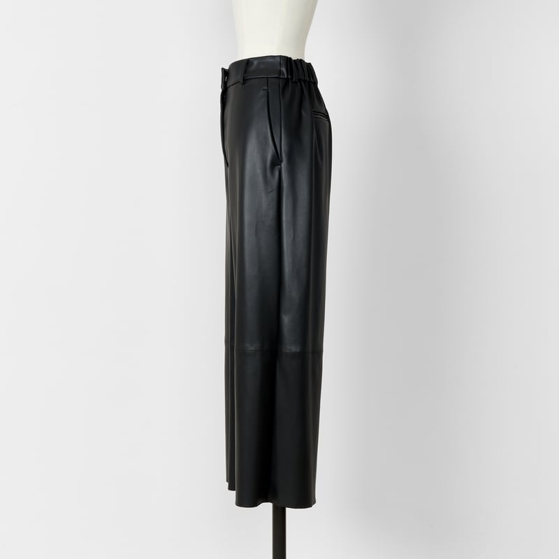heve レザーパンツ Funcouture Leather PT black | HEVE