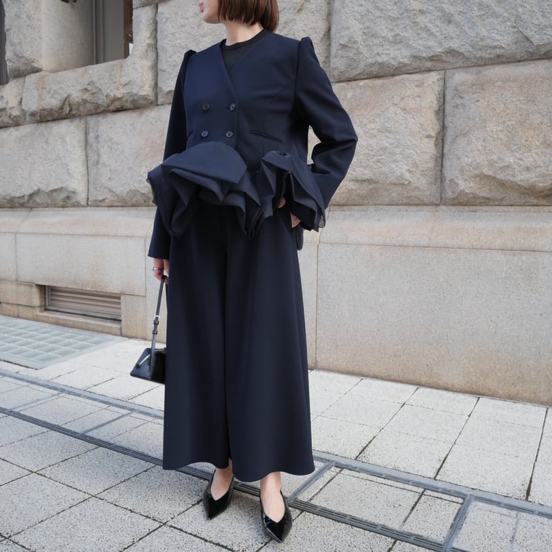 HEVE Prima Flare Gaucho PT ネイビー Prima Flare Gaucho PT navy | HEVE