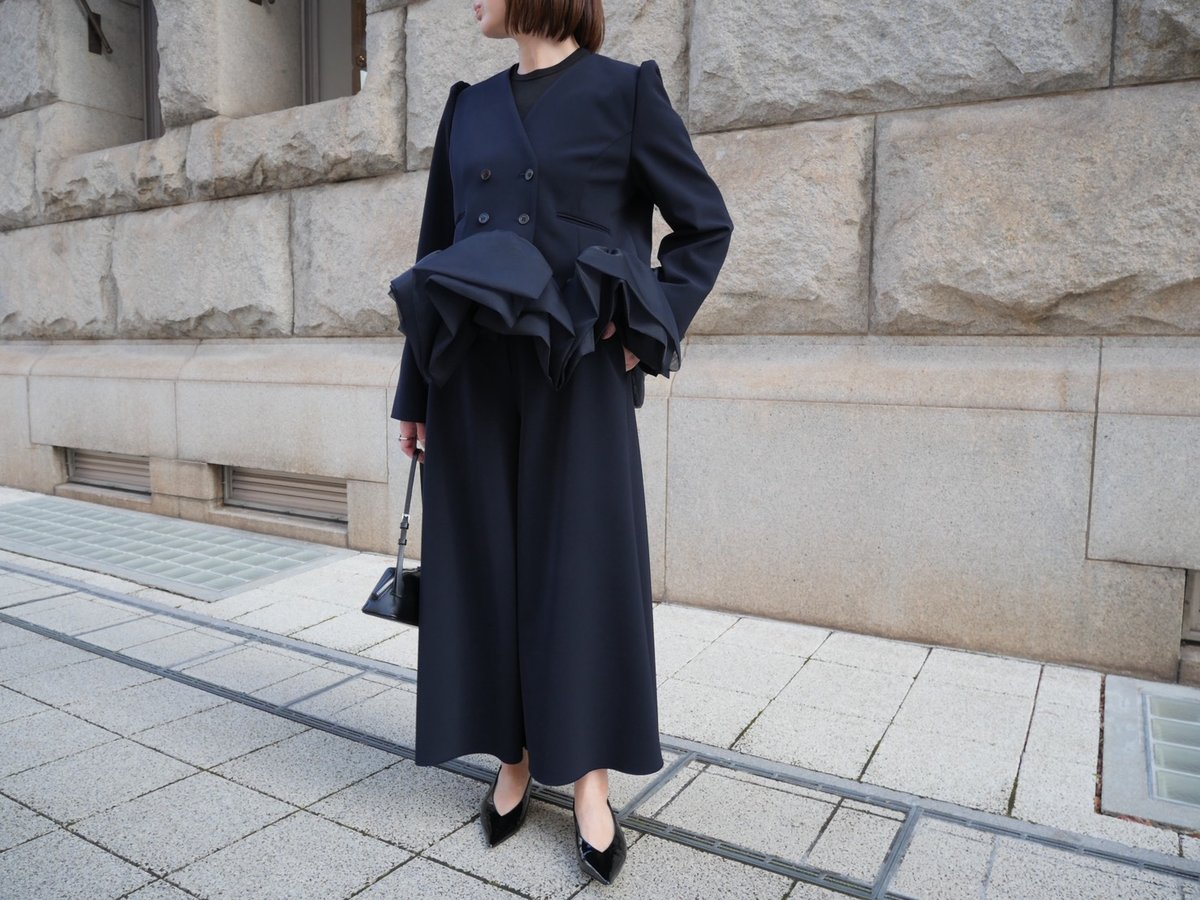 HEVE Prima Flare Gaucho PT ネイビー Prima Flare Gaucho PT navy | HEVE