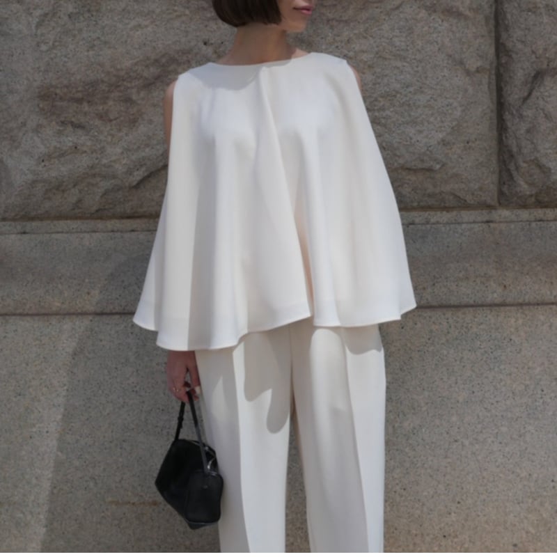 予約】Papillon Blouse ivory | HEVE