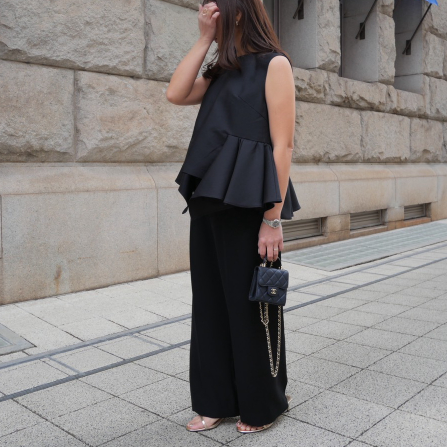 予約】Mermaid Peplum BL black | HEVE