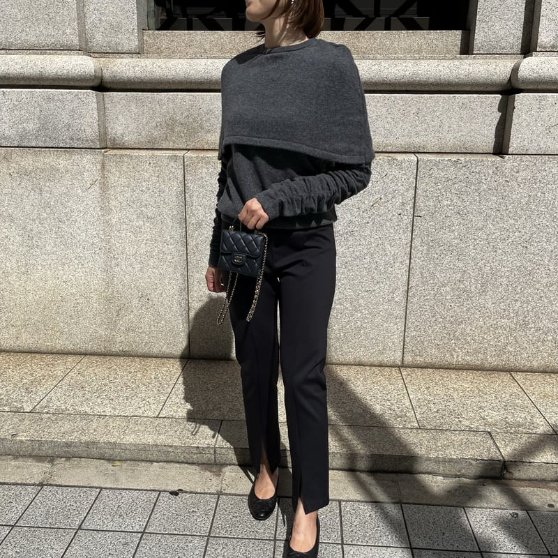 裏起毛バーサタイルパギンス ブラック | HEVE