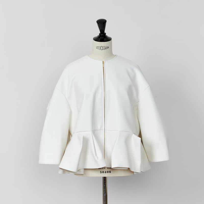 Her lip to Crystal Veil Blouson ホワイトM Her lip to Crystal Veil Blouson ホワイトM Her lip to Crystal