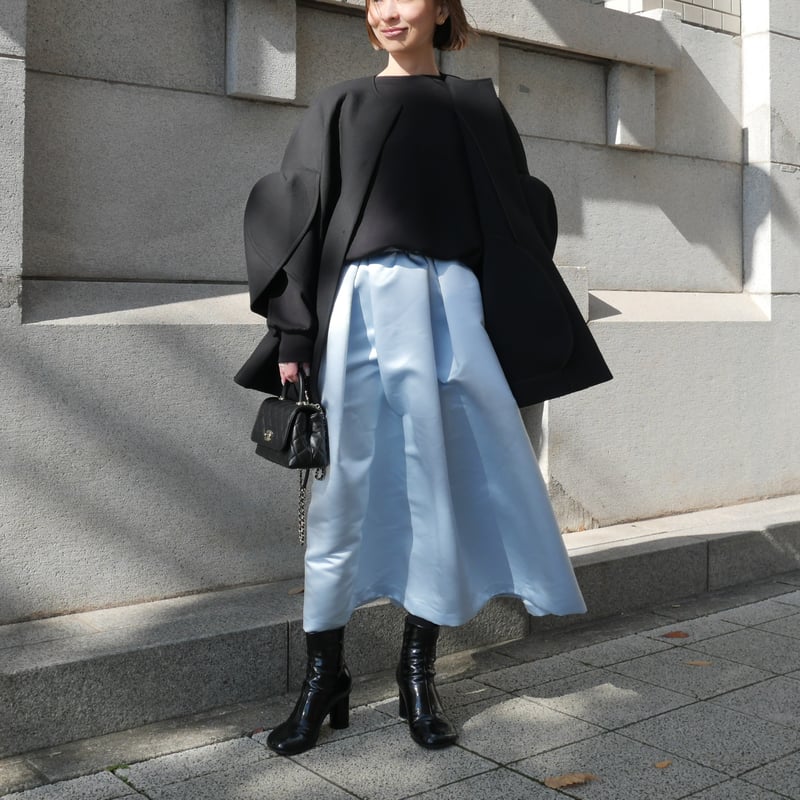 予約】Tulip Sleeve Bonding Coat | HEVE